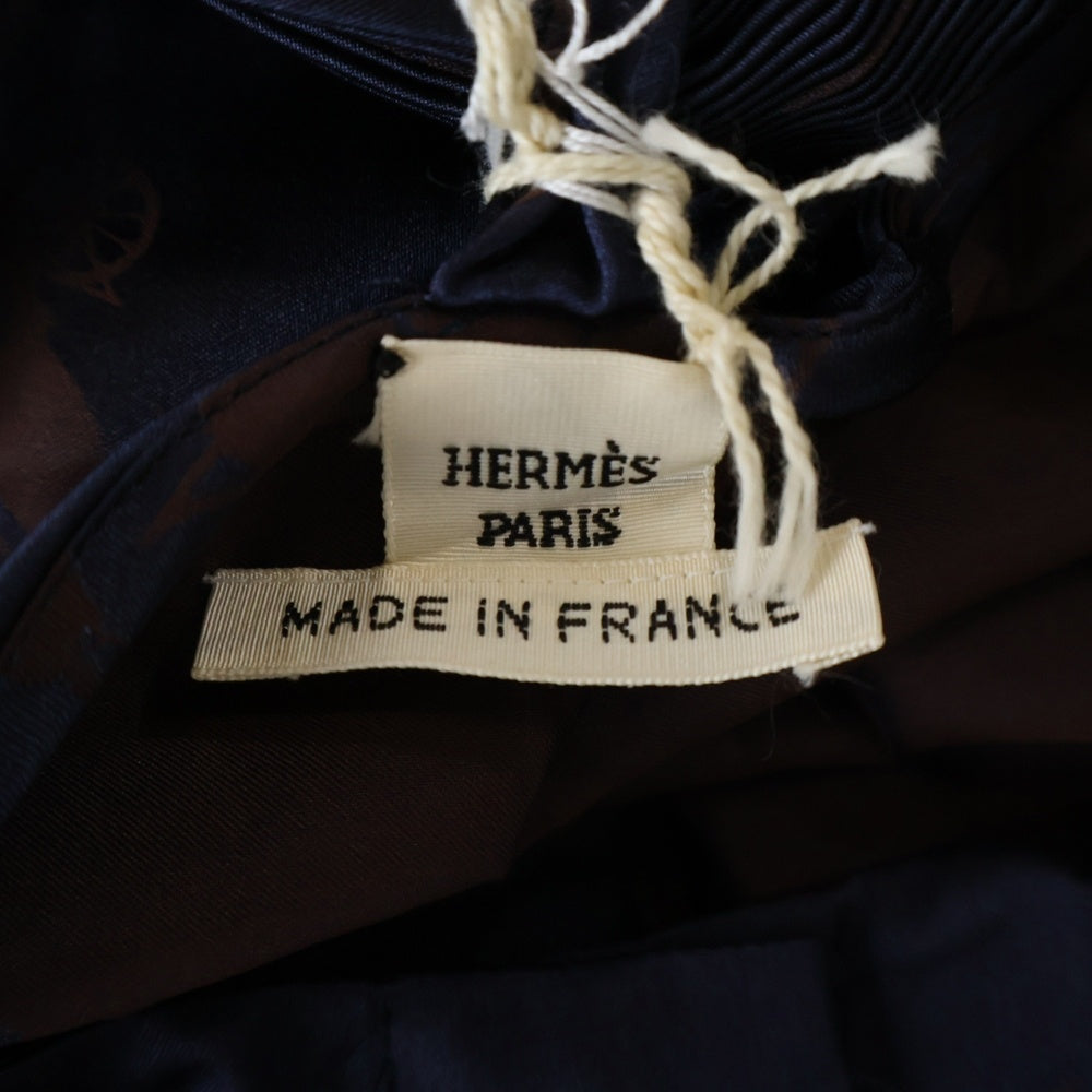 HERMES(エルメス) 総柄 ジャケット Nouvelle Caledonie 長袖 ヴィンテージ マルチカラー シルク レディース