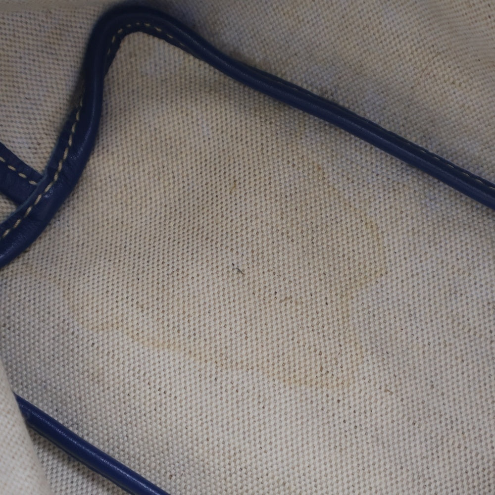 GOYARD(ゴヤール) サンルイ ジュニア ポーチ付ミニトートバッグ レザーハンドバッグ ブルー