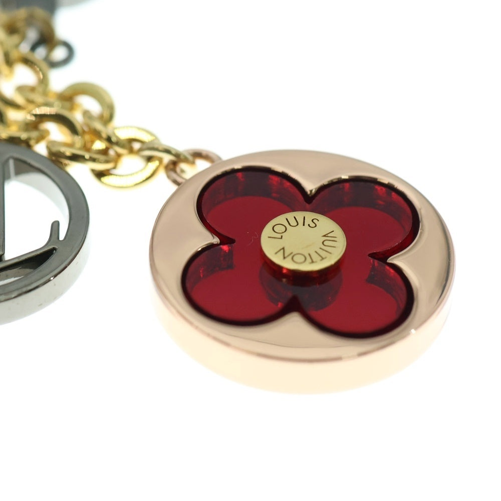 LOUIS VUITTON(ルイヴィトン) LV ビジュー サック シェンヌ・フラッシュ バッグチャーム キーリング ゴールド GP M80241