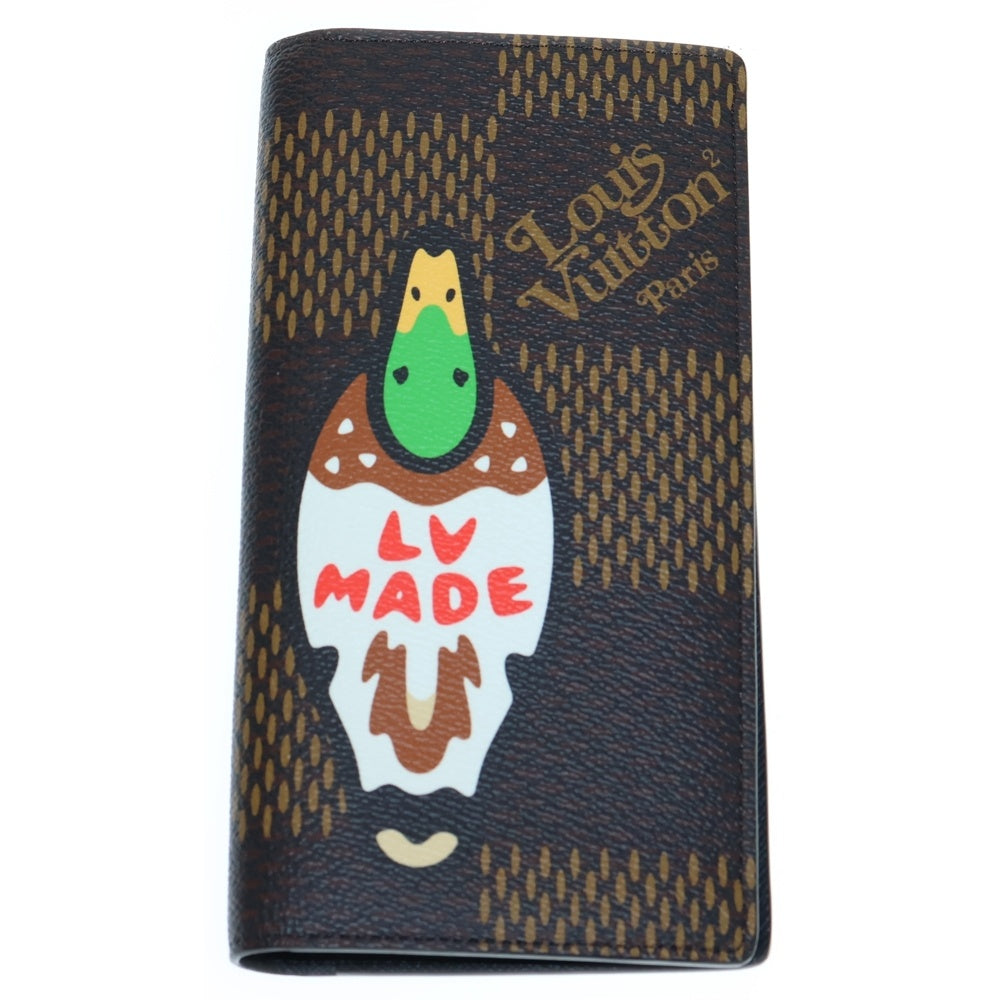 LOUIS VUITTON(ルイヴィトン) NIGOコラボ ダミエ ジャイアント ポルトフォイユ ブラザ N60393