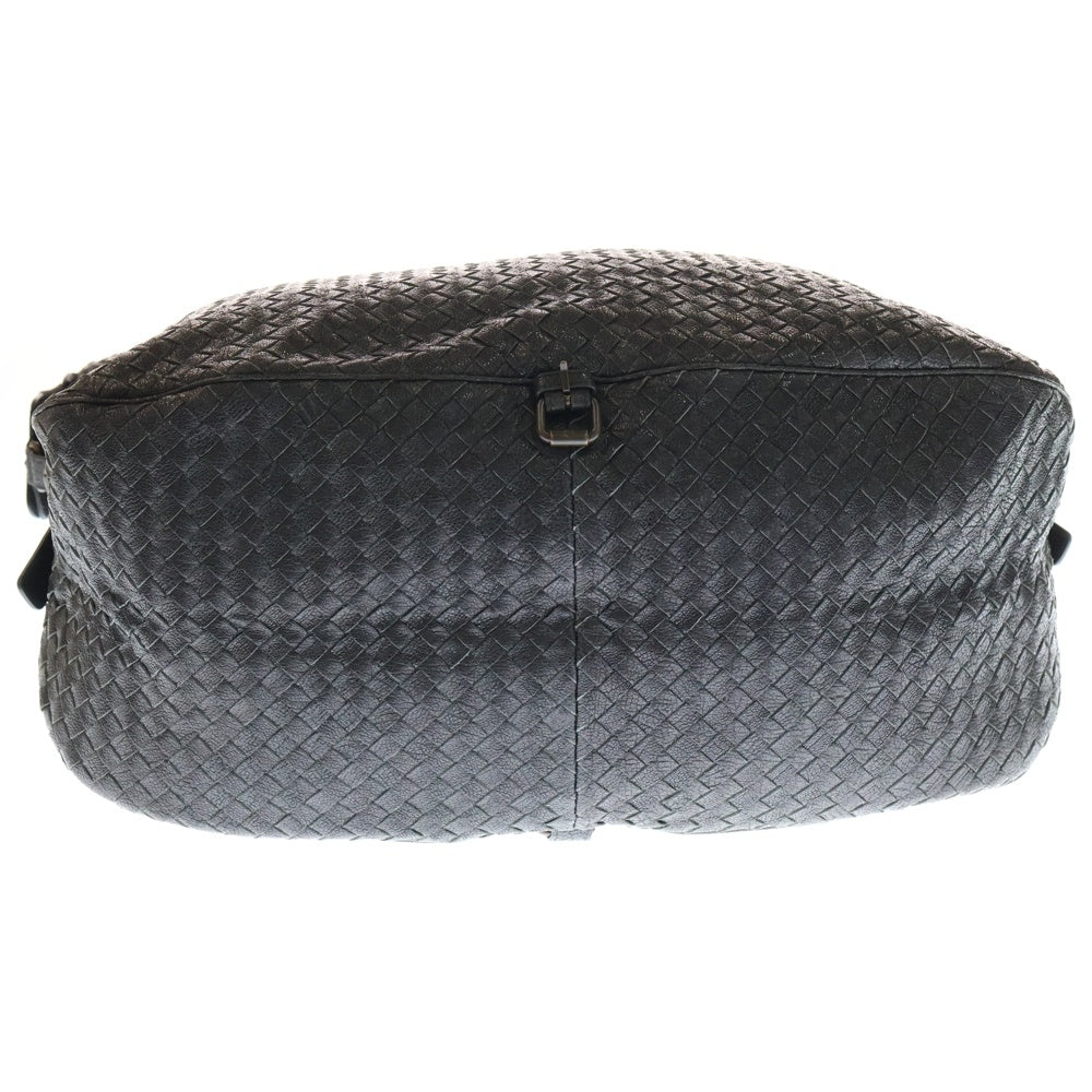 BOTTEGA VENETA(ボッテガヴェネタ) イントレチャート ハンドバッグ ブラック レザー