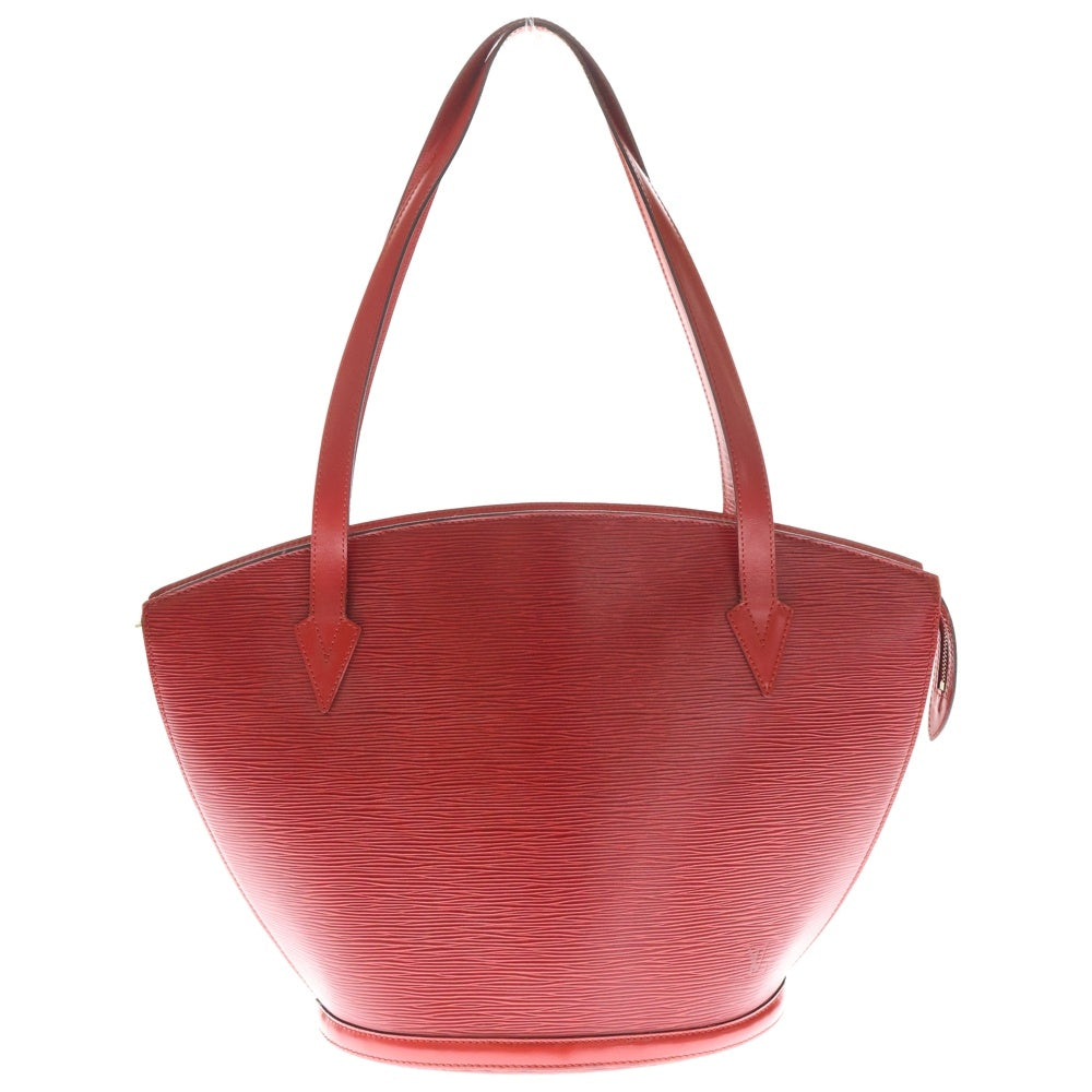 LOUIS VUITTON(ルイヴィトン) サンジャック ショッピング エピ レザー ショルダー トートバッグ ゴールド金具 カスティリアン レッド M52267