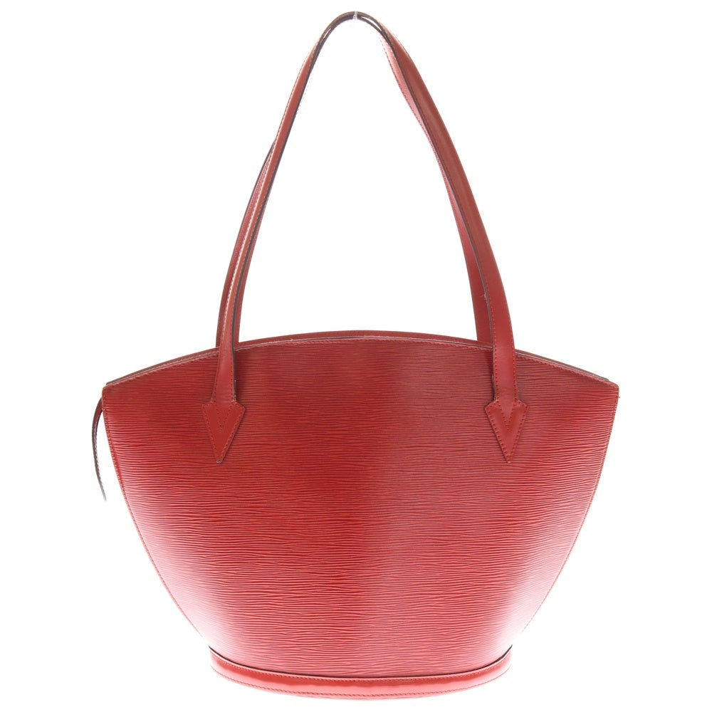 LOUIS VUITTON(ルイヴィトン) サンジャック ショッピング エピ レザー ショルダー トートバッグ ゴールド金具 カスティリアン レッド M52267