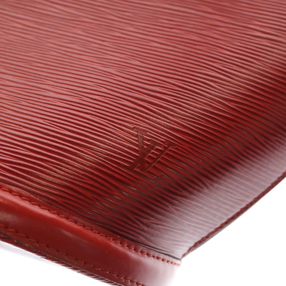 LOUIS VUITTON(ルイヴィトン) サンジャック ショッピング エピ レザー ショルダー トートバッグ ゴールド金具 カスティリアン レッド M52267