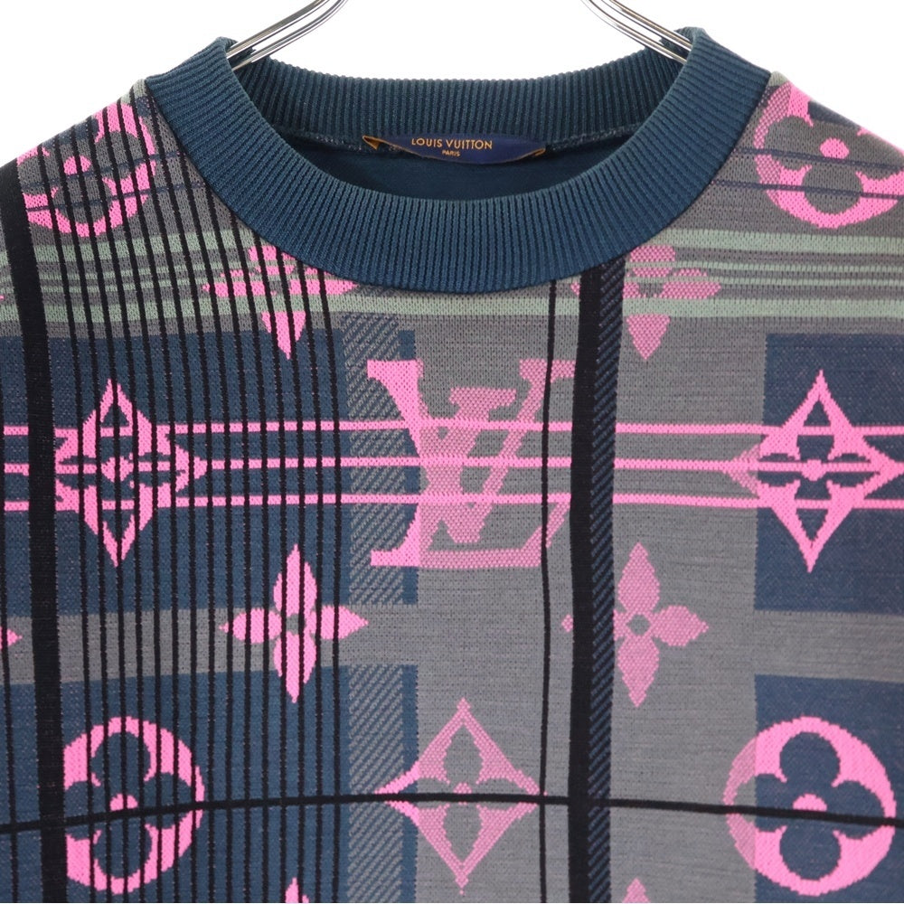 LOUIS VUITTON(ルイヴィトン) Monogram Jacquard Crewneck モノグラム