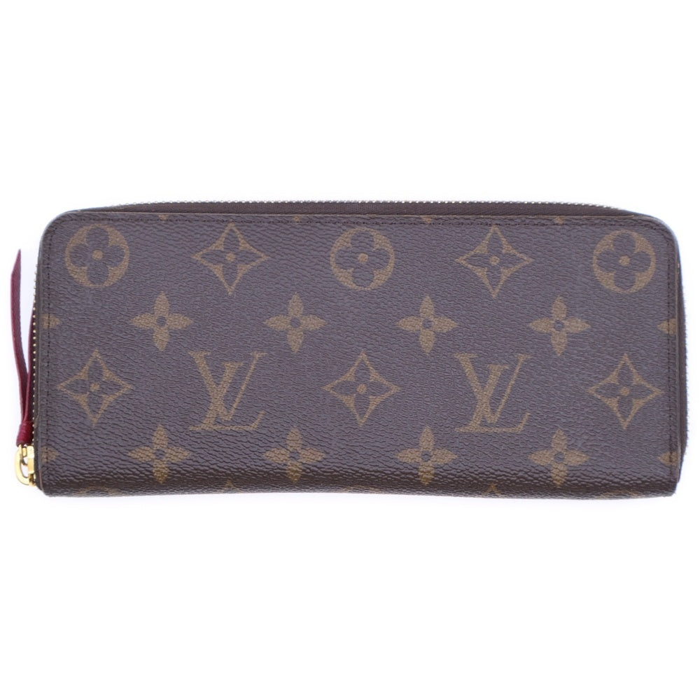 LOUIS VUITTON(ルイヴィトン) モノグラム ポルトフォイユクレマンス ロングウォレット 長財布 カードケース PVC M60742 ゴールド金具