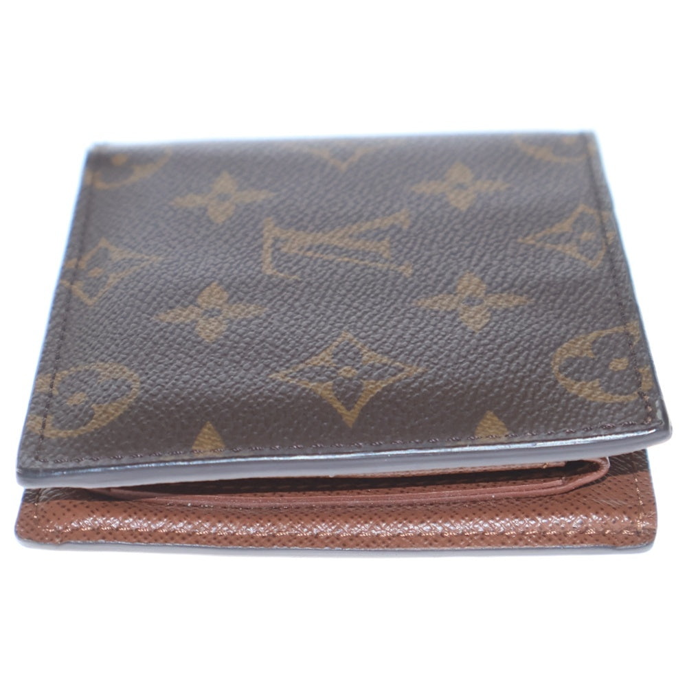 LOUIS VUITTON(ルイヴィトン) モノグラム ポルトフォイユ・マルコ コンパクトウォレット カードケース 二つ折り財布 ブラウン PVC M62288