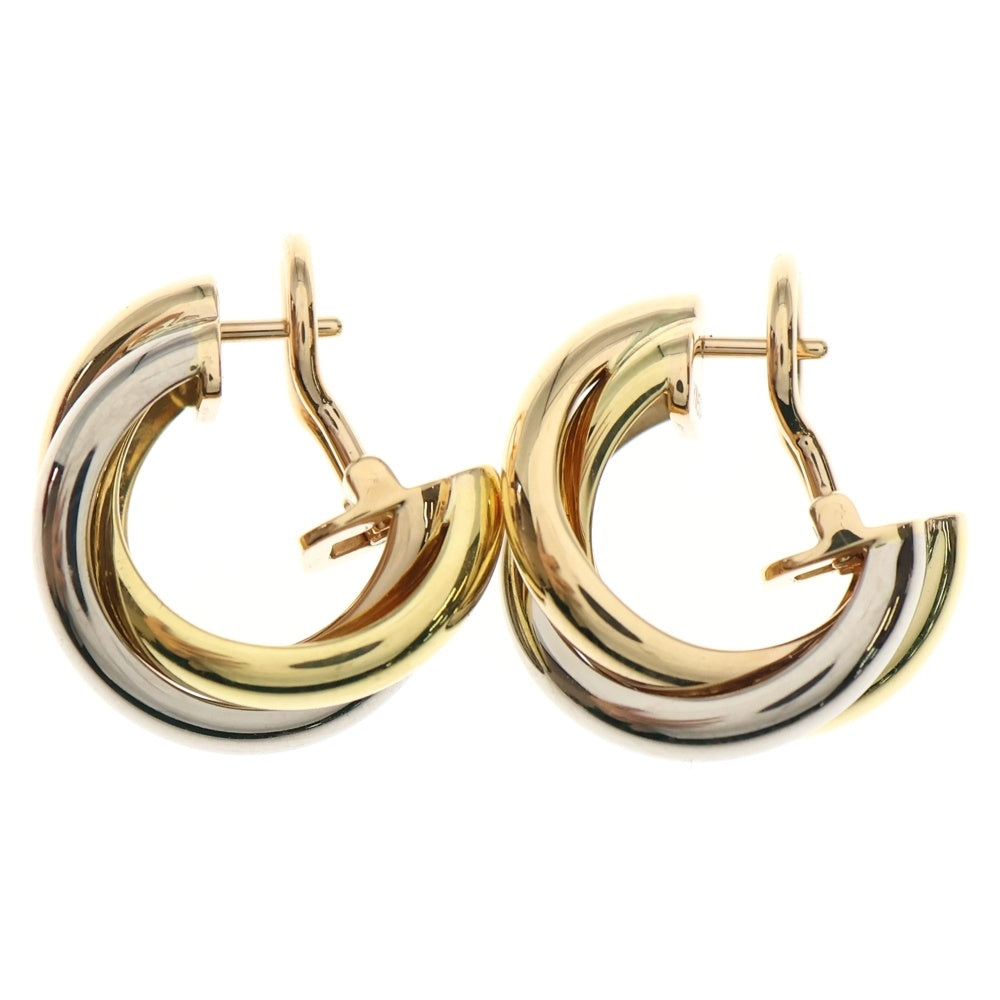 Cartier(カルティエ) トリニティ フープ ピアス ゴールド Au750 K18 YG/PG/WG ジュエリー
