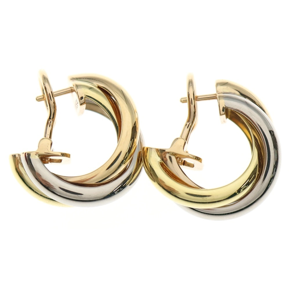 Cartier(カルティエ) トリニティ フープ ピアス ゴールド Au750 K18 YG/PG/WG ジュエリー