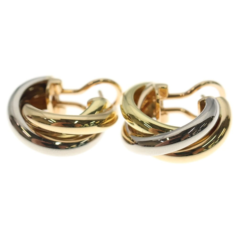 Cartier(カルティエ) トリニティ フープ ピアス ゴールド Au750 K18 YG/PG/WG ジュエリー