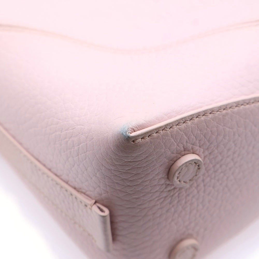 TIFFANY & Co.(ティファニー) リターントゥティファニー 2WAYハンドバッグ ショルダーバッグ チェーンバッグ ピンク レザー シルバー金具