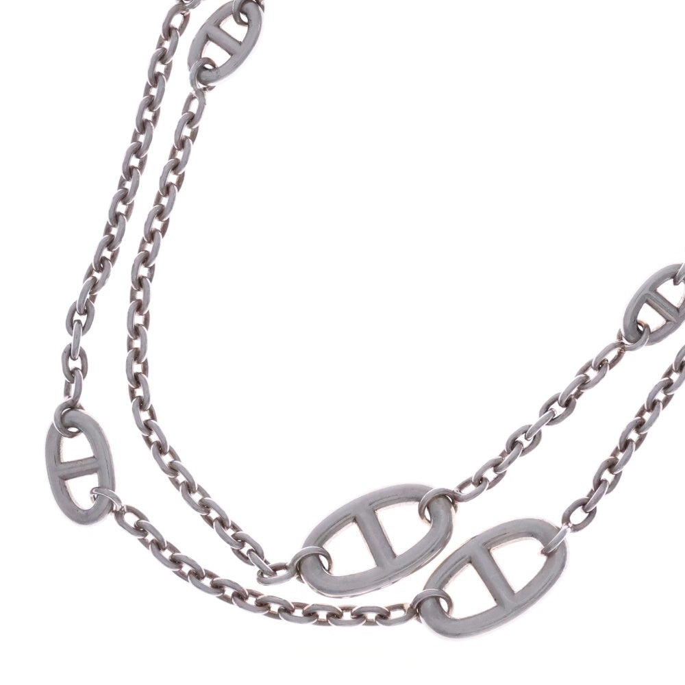 HERMES(エルメス) Chaine d'Ancreファランドール ネックレス 120 シルバー Ag925 SV ペンダント レディース