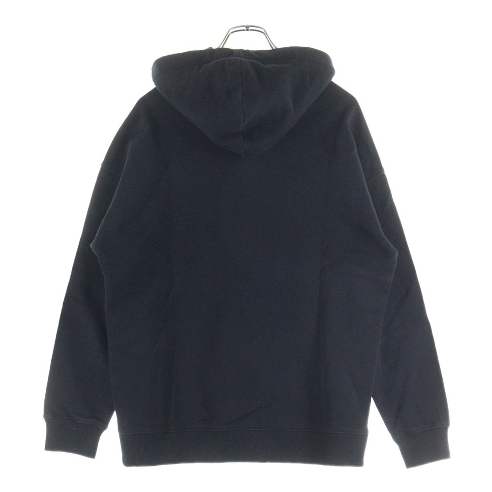 GIVENCHY(ジバンシィ) クラックロゴ プリント プルオーバー スウェットパーカー フーディー ブラック BMJ04C30AF