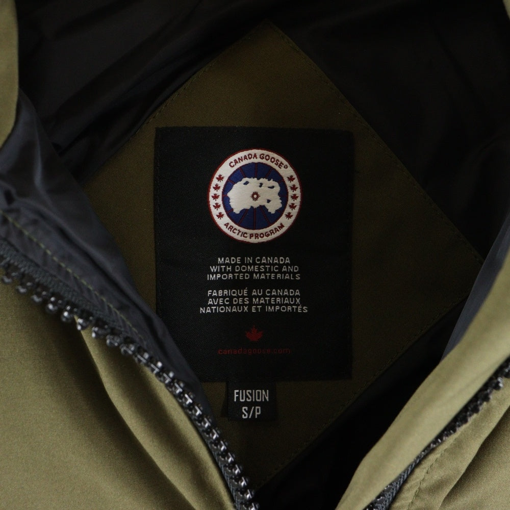 CANADA GOOSE(カナダグース) Mystique Parka ミスティーク パーカー ファー フーデッド ジップアップ ダウン ロング ジャケット コート カーキ レディース 3035LA