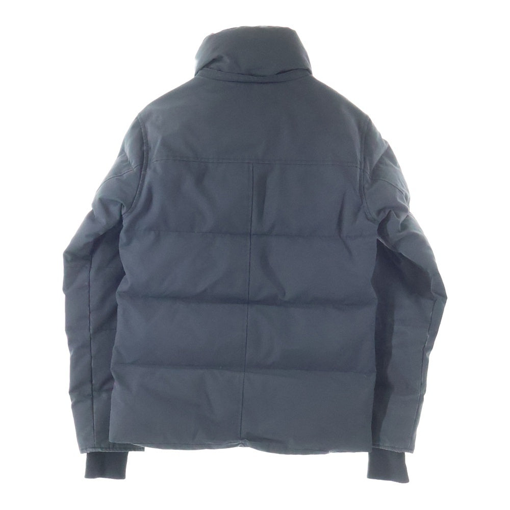 CANADA GOOSE(カナダグース) WYNDHAM PARKA ウィンダム パーカー ワッペンロゴ ジップアップ ダウンジャケット ブラック 3808MA