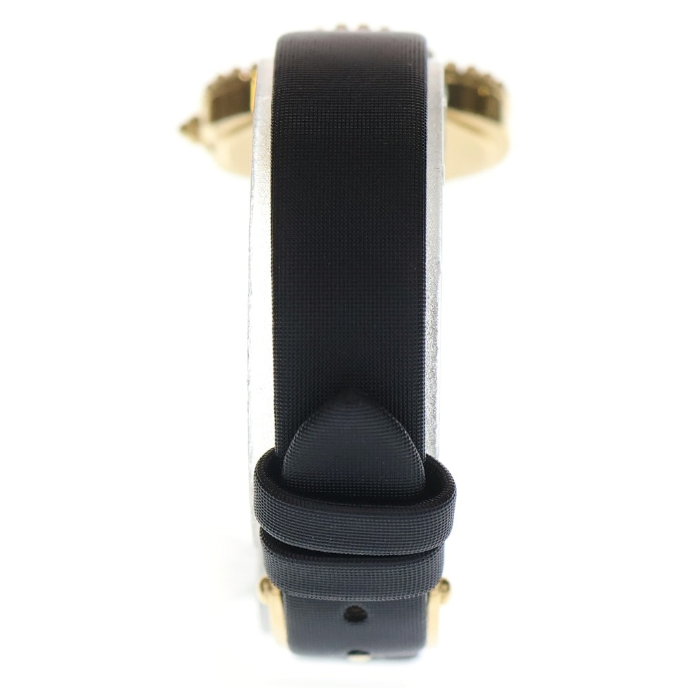 Van Cleef & Arpels(ヴァンクリーフアンドアーペル) アルハンブラ スモール モデル ウォッチ オニキス文字盤 YG/QZ イエローゴールド K18 VCARD21900