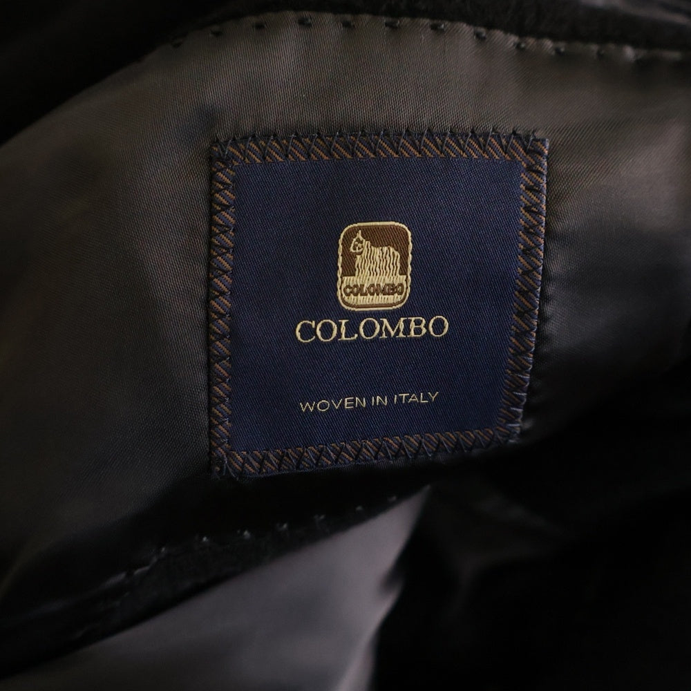 COLOMBO(コロンボ) ウール 3B チェスター ロング コート ブラック 62-200-01-090020
