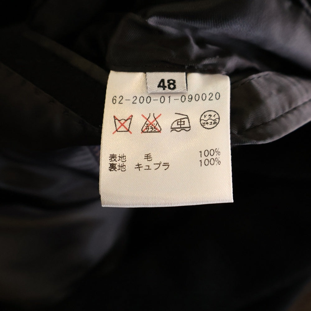 COLOMBO(コロンボ) ウール 3B チェスター ロング コート ブラック 62-200-01-090020