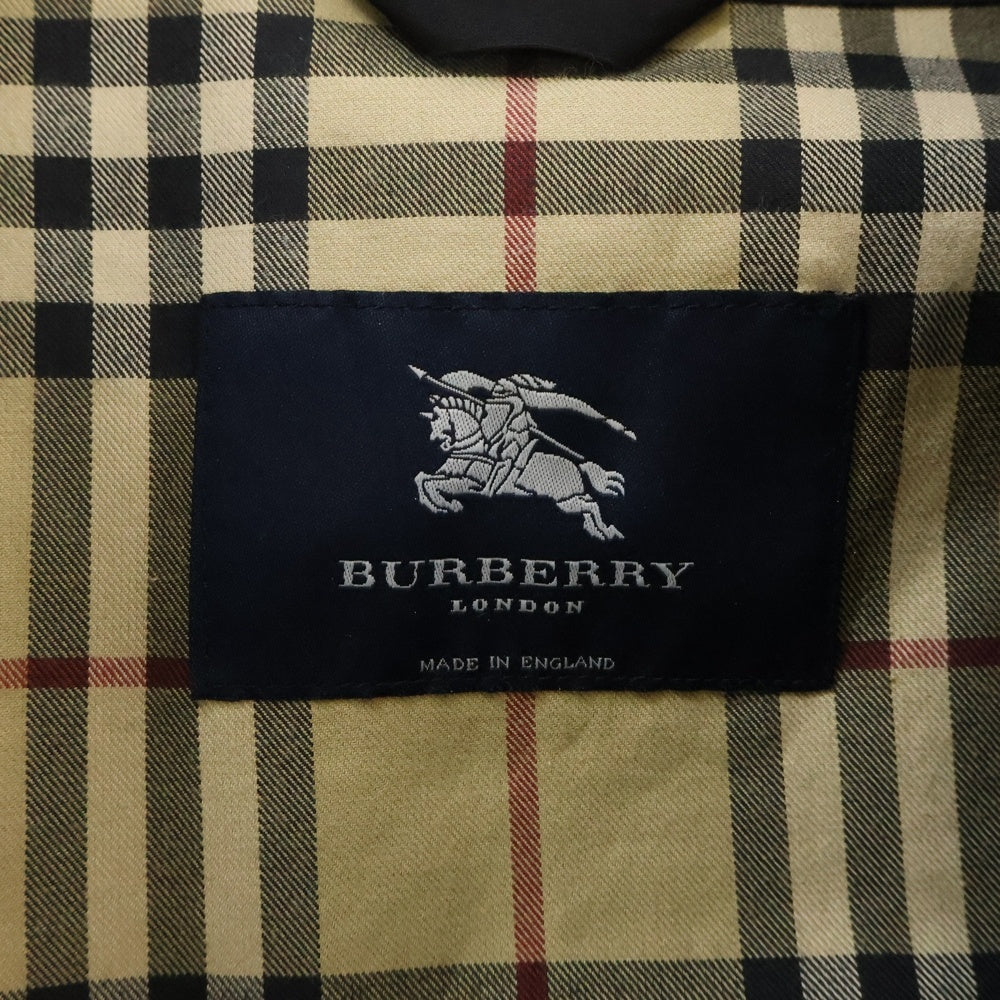 BURBERRY LONDON(バーバリーロンドン) 裏地ノバチェック 比翼ボタン