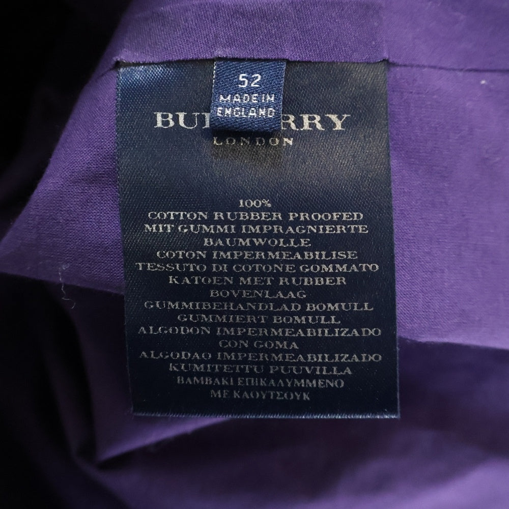 BURBERRY LONDON(バーバリーロンドン) 裏地ノバチェック 比翼ボタン