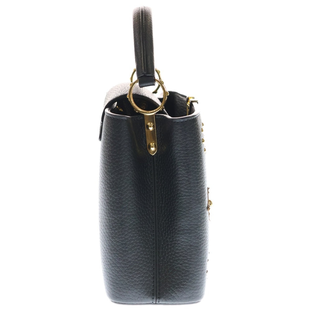 LOUIS VUITTON(ルイヴィトン) LV カプシーヌBB フラワースタッズ装飾