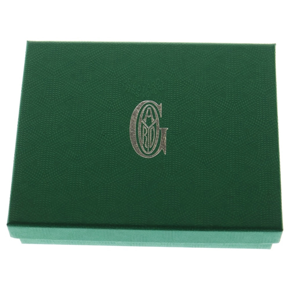 GOYARD(ゴヤール) マリニー コインケース 三つ折り財布 コンパクトウォレット ネイビー PVC シルバー金具