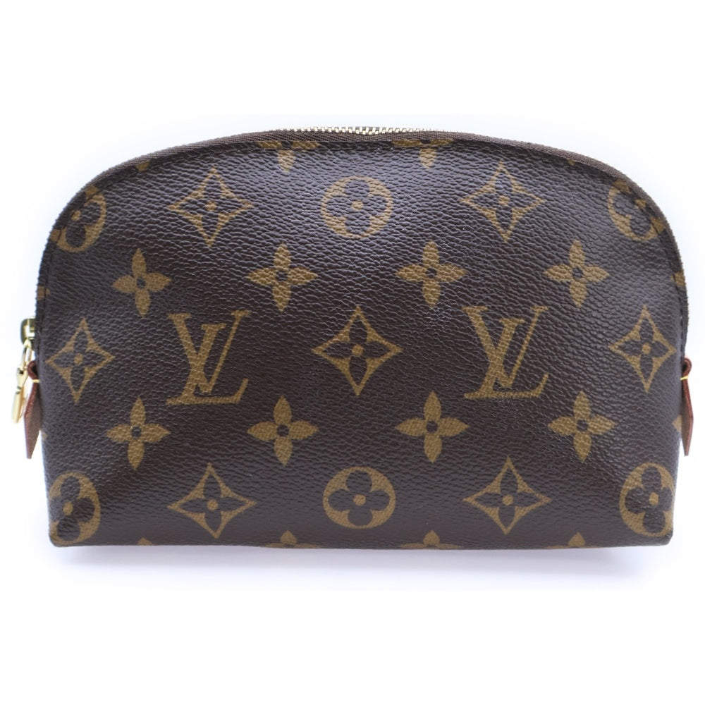 LOUIS VUITTON(ルイヴィトン) モノグラム ポシェット・コスメティックPM レザーポーチ 小物入れ ブラウン M47515 レディース