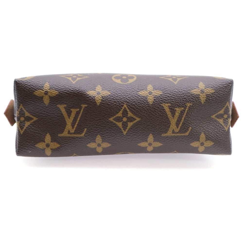 LOUIS VUITTON(ルイヴィトン) モノグラム ポシェット・コスメティックPM レザーポーチ 小物入れ ブラウン M47515 レディース
