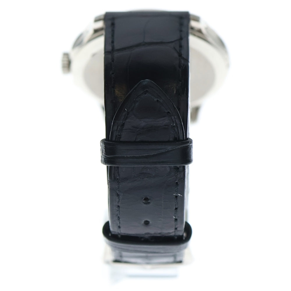 PATEK PHILIPPE(パテックフィリップ) 5527G-010 Calatrava Tiffany&Co. カラトラバ ティファニー ダブルネーム 黒文字盤 SS×革/AT 自動巻き