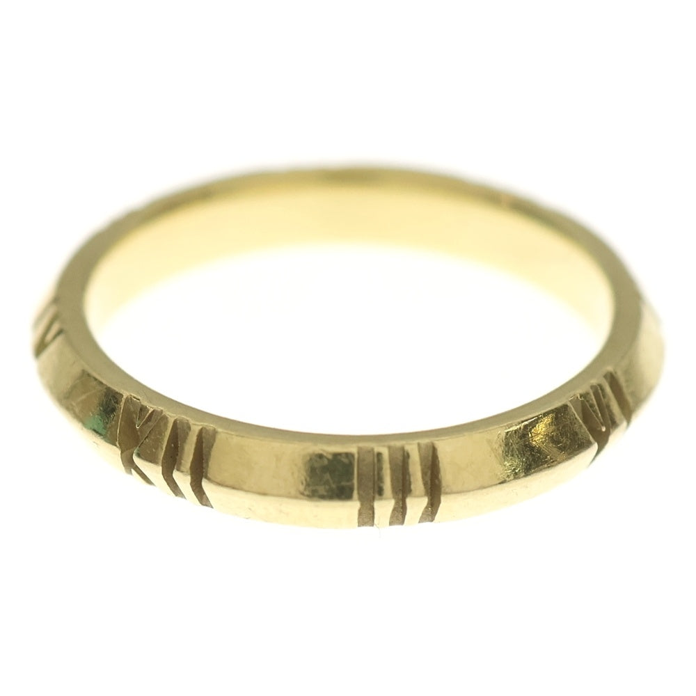 TIFFANY & Co.(ティファニー) アトラス X クローズド ナローリング 指輪 ゴールド Au750YG #12 4g レディース