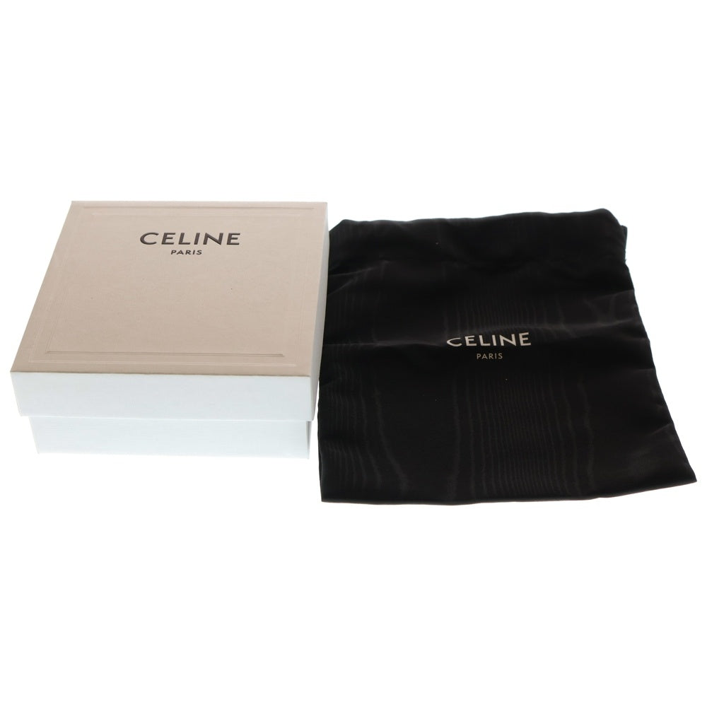 CELINE(セリーヌ) トリオンフ ベルト ブラック レザー ゴールド金具