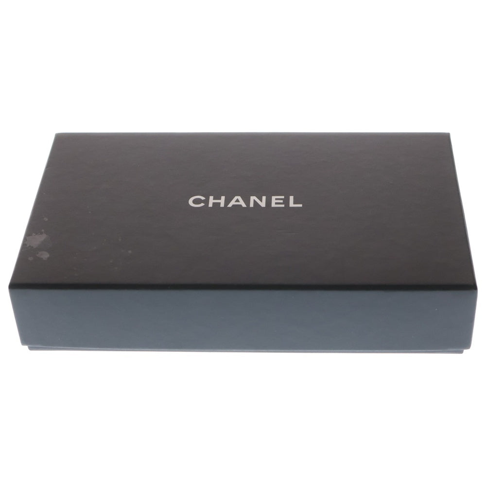 CHANEL(シャネル) マトラッセ ココマーク ラムスキン レザー チェーンショルダー バッグ ウォレット ゴールド金具 ブラック 20番台