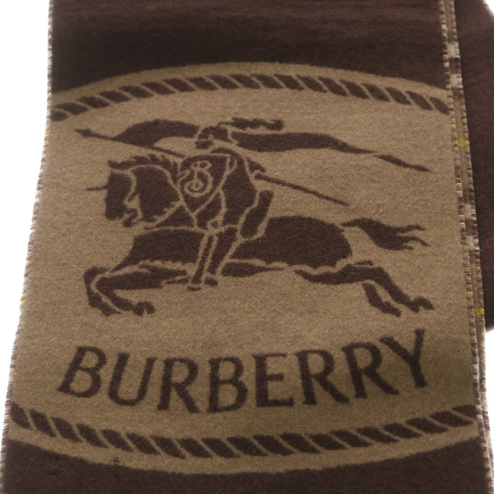 BURBERRY(バーバリー) マフラー ブラウン カシミヤ チェック ストール レディース