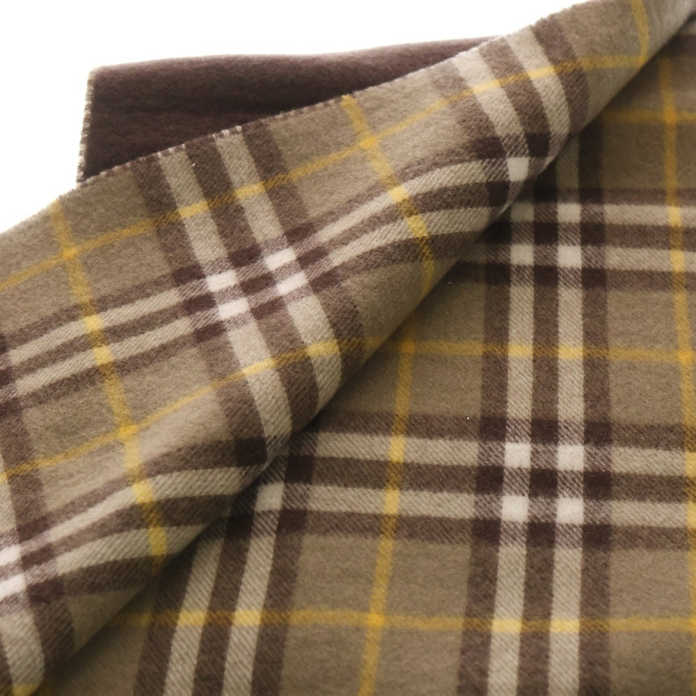 BURBERRY(バーバリー) マフラー ブラウン カシミヤ チェック ストール レディース
