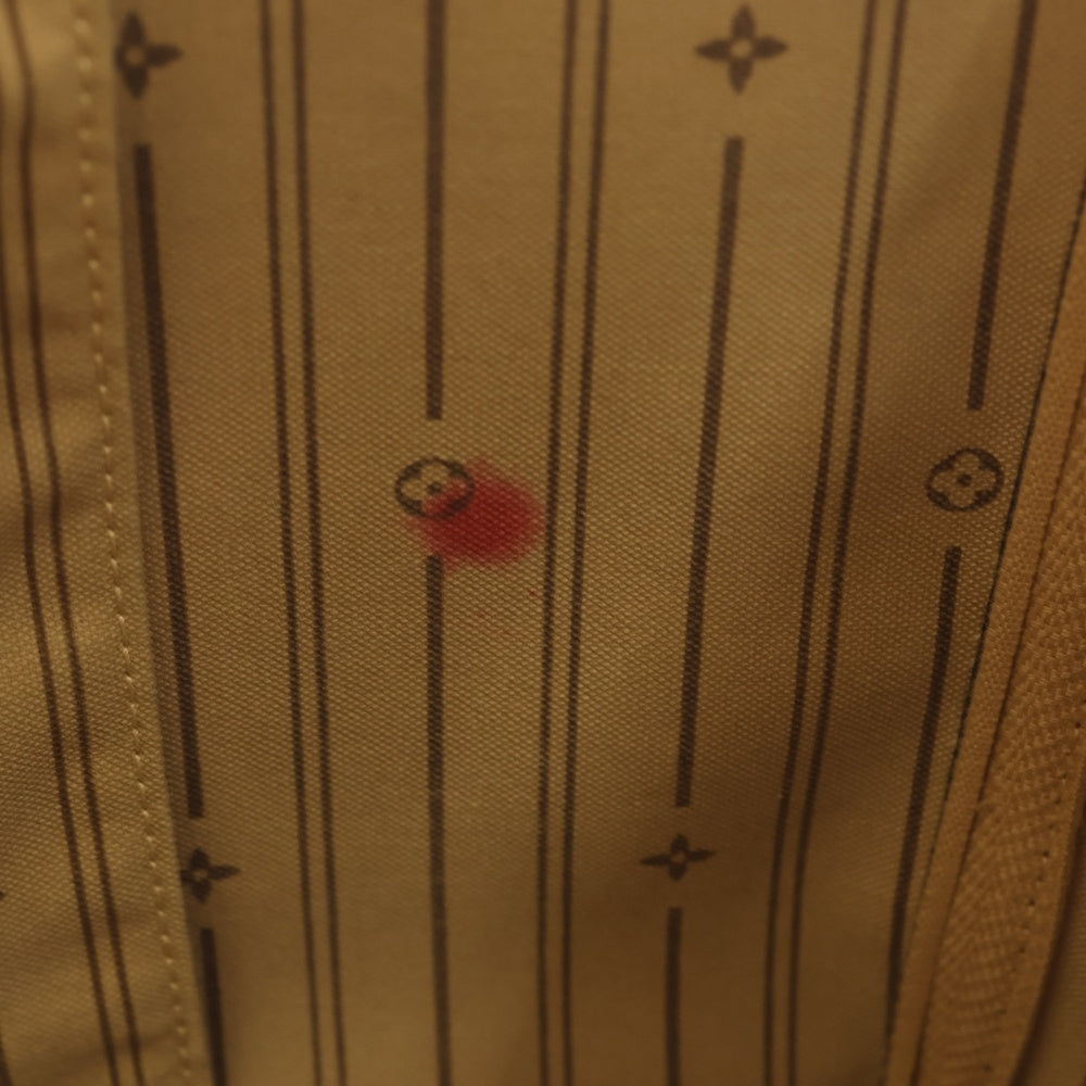 LOUIS VUITTON(ルイヴィトン) モノグラム ネヴァーフルPM トートバッグ ハンドバッグ ブラウン レザー×PVC M40155 ゴールド金具 レディース