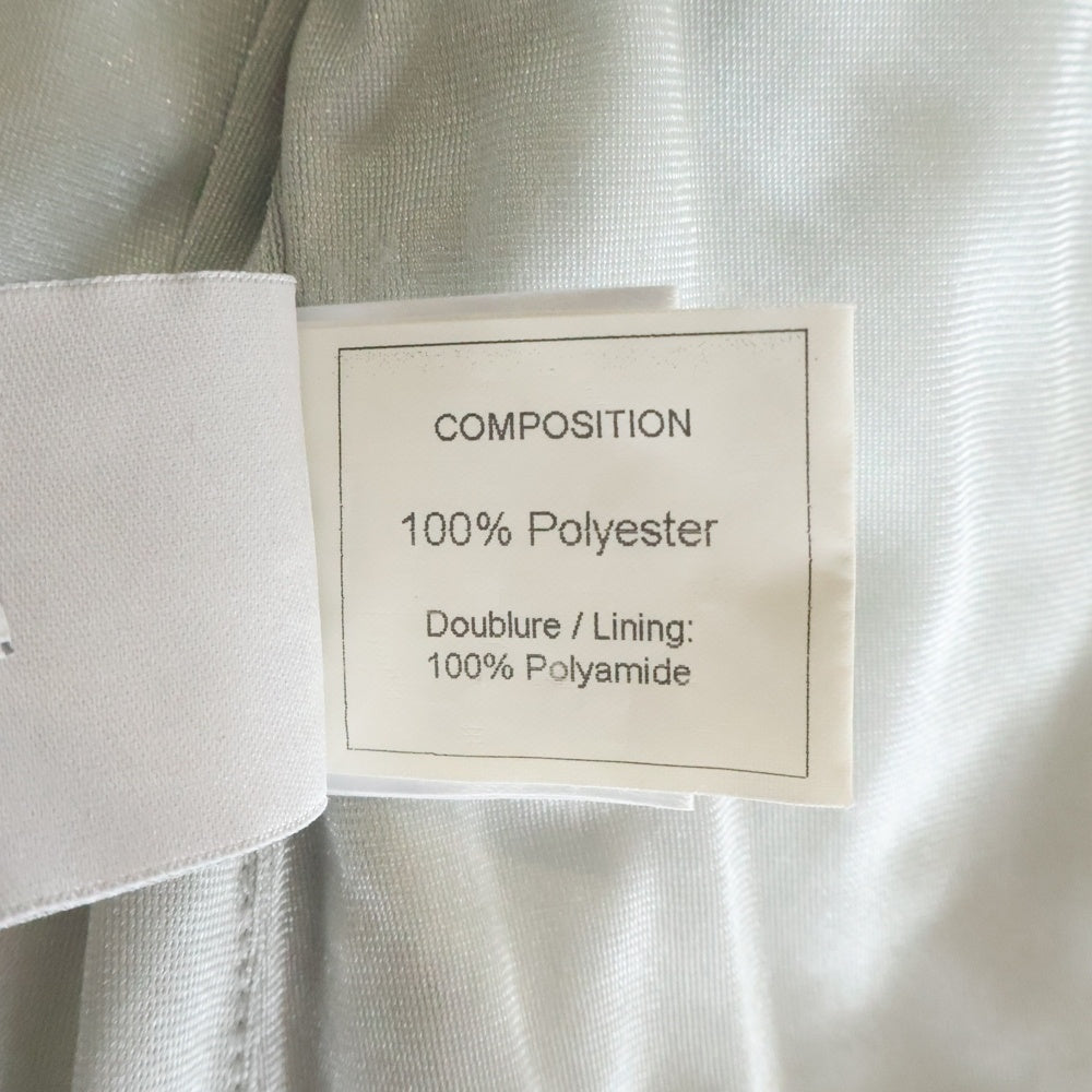 CHANEL(シャネル) 04AW ココマーク エンボスロゴ ジップアップ ノースリーブ ダウンベスト グレー レディース P24096V15285