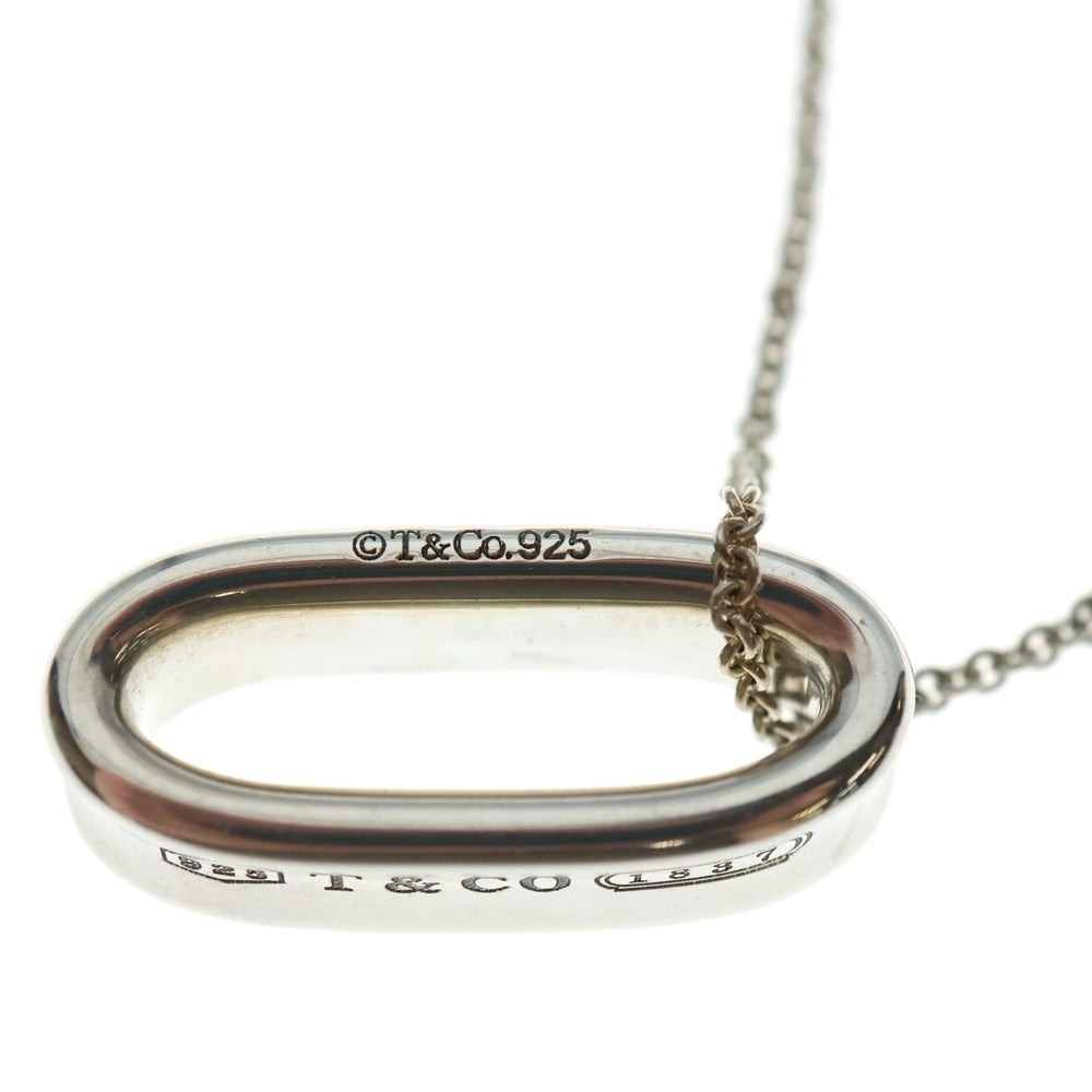 TIFFANY&Co.【美品】1837 オーバルループネックレス　シルバー925 TIFFANY & Co.(ティファニー) 1837 オーバル ループ ペンダント