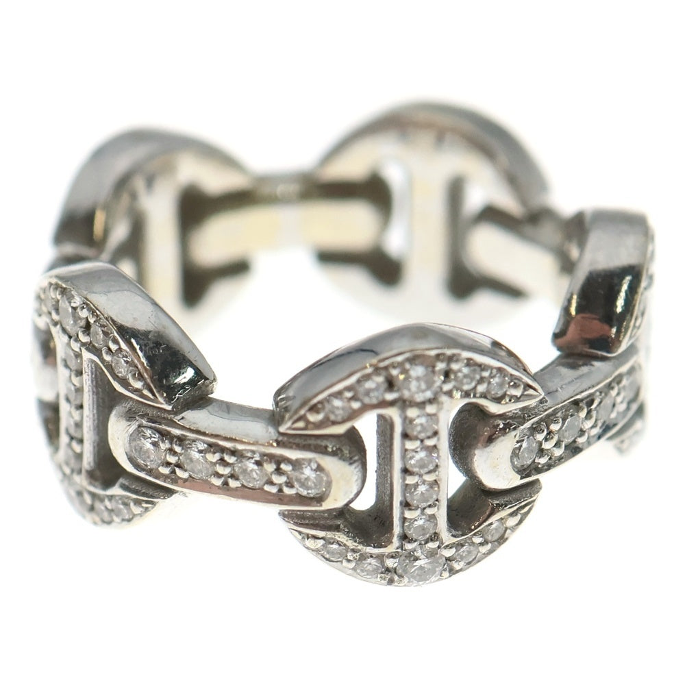 HOORSENBUHS(ホーセンブース) QUAD LINK ANTIQUE クワッドリンクアンティーク ダイヤリング 指輪 18K ホワイトゴールド