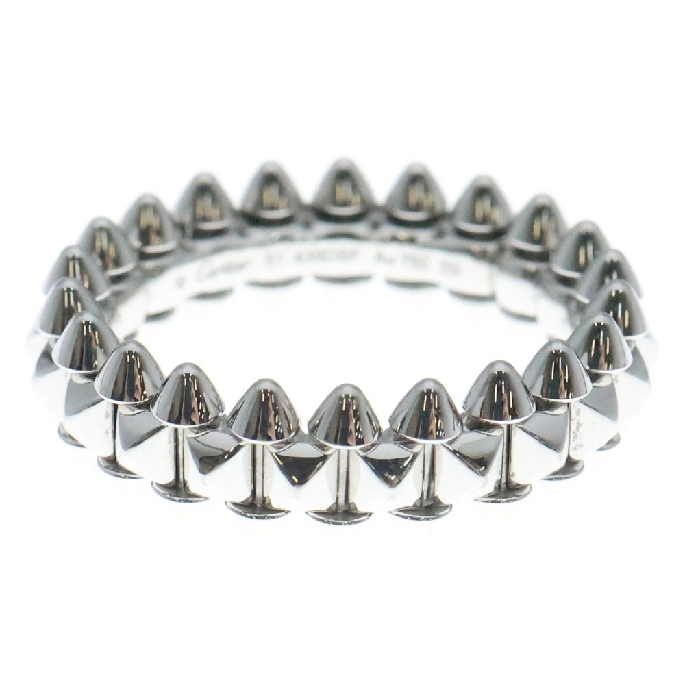 Cartier(カルティエ) クラッシュ ドゥ カルティエ SM リング 指輪 K18WG ホワイトゴールド レディース