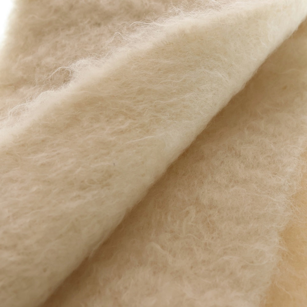 LOEWE(ロエベ) アナグラムロゴ レザーロゴパッチ モヘアニット