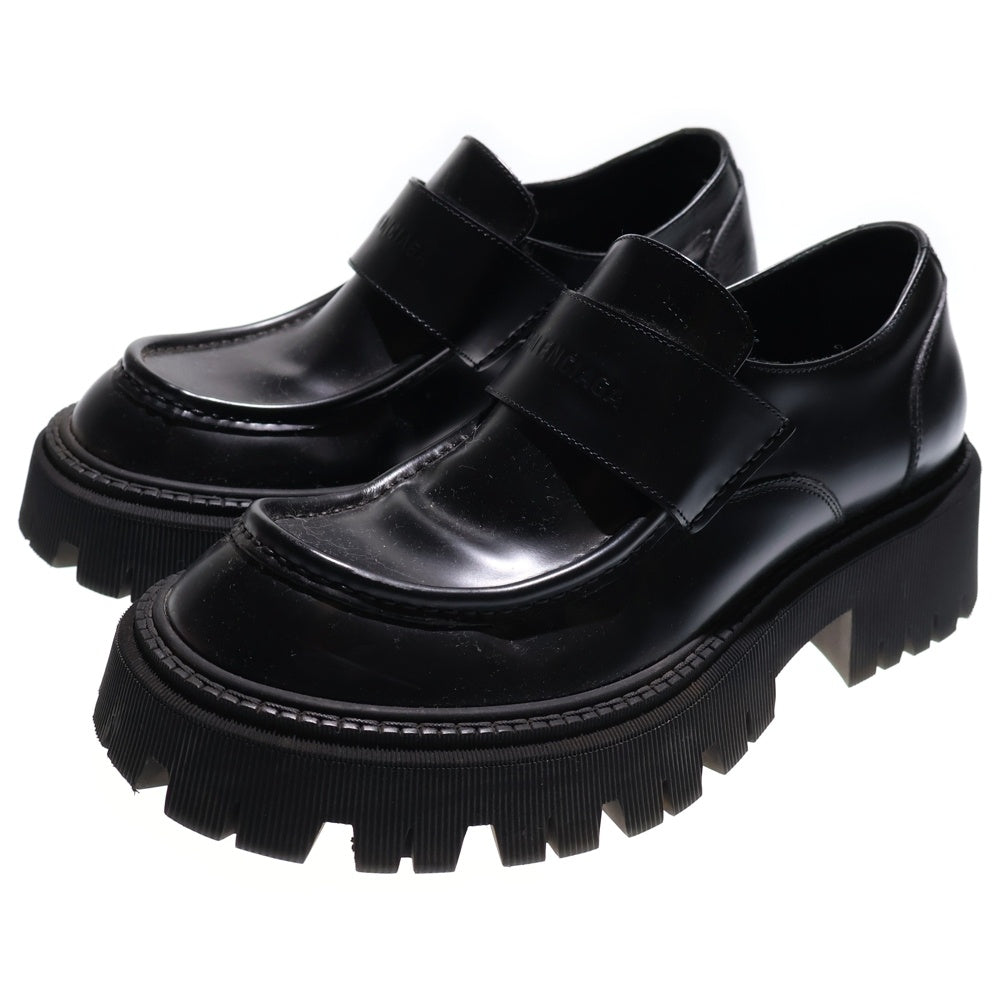 BALENCIAGA(バレンシアガ) TRACTOR トラクター エンボスロゴ レザー