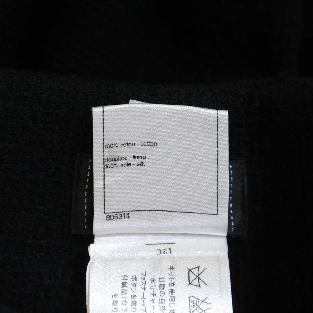 CHANEL(シャネル) ココマーク ロゴプレート コットン ツイード