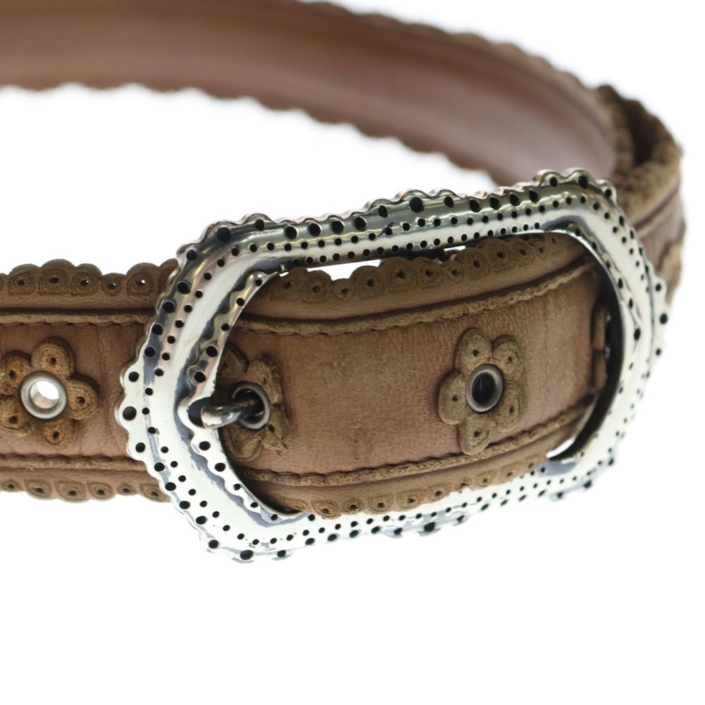 BOTTEGA VENETA(ボッテガヴェネタ) ウエスタンベルト ブラウン レディース