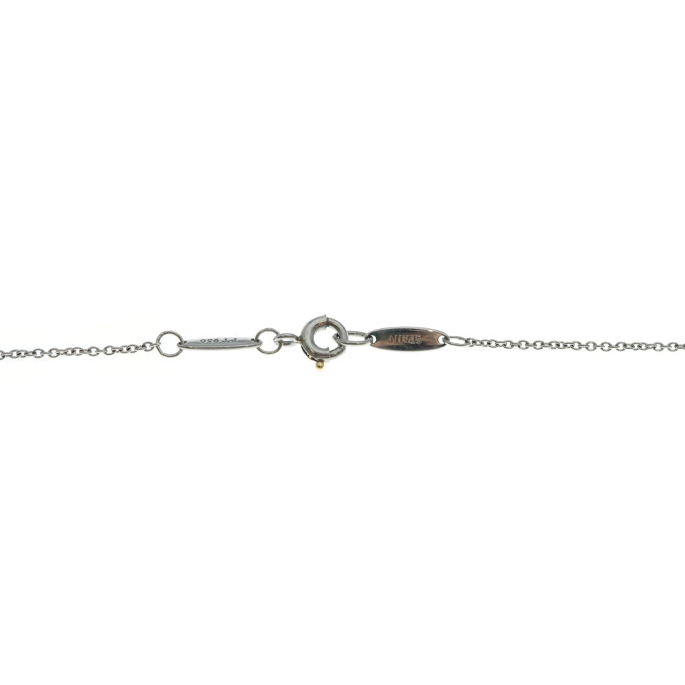 TIFFANY & Co.(ティファニー) オープンハート ダイヤモンド ネックレス Pt950 ジュエリー レディース
