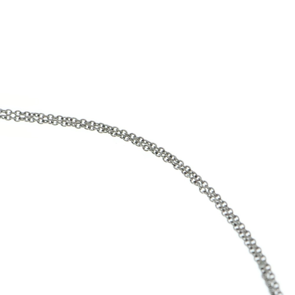 TIFFANY & Co.(ティファニー) オープンハート ダイヤモンド ネックレス Pt950 ジュエリー レディース