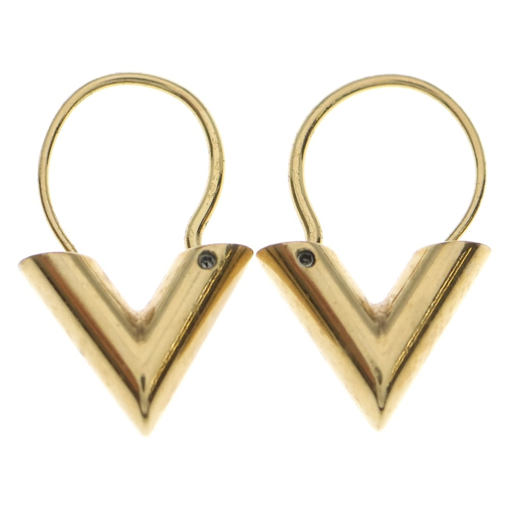 LOUIS VUITTON(ルイヴィトン) エッセンシャルV ピアス GP ゴールド
