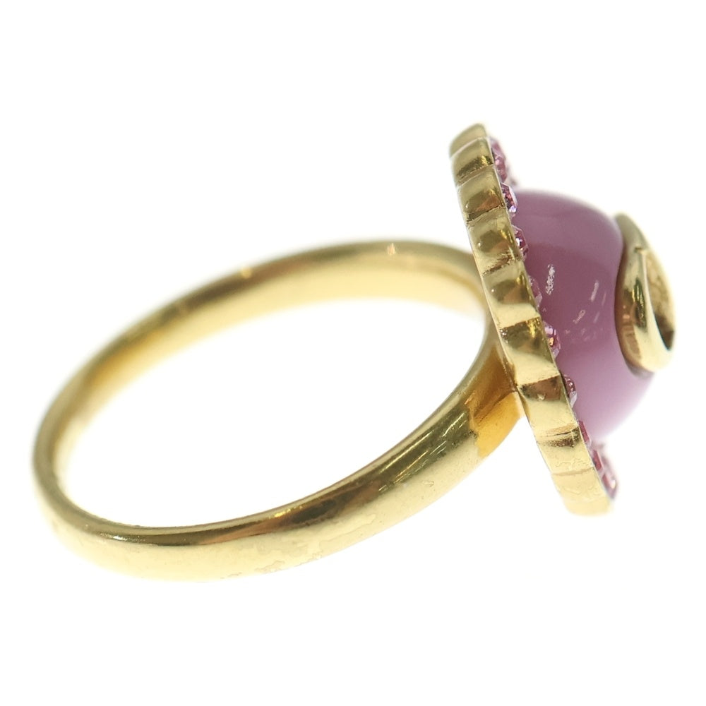 Christian Dior パール　ストーン　リング　指輪 Christian Dior - ◇ディオール◇ CD ロゴ / ラインストーン