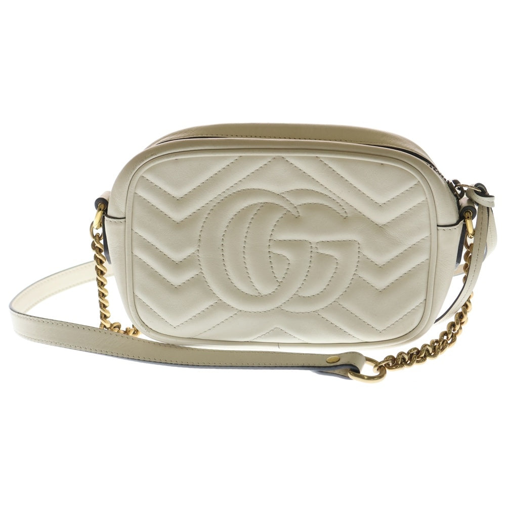GUCCI(グッチ) GGマーモント ショルダーバッグ ミニバッグ チェーン