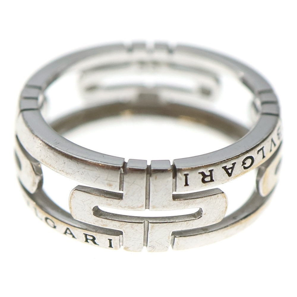 BVLGARI(ブルガリ) オープンパレンテシ リング ホワイトゴールド 750WG #55 指輪 ジュエリー