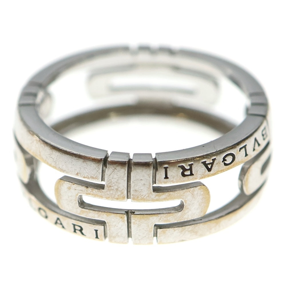 BVLGARI(ブルガリ) オープンパレンテシ リング ホワイトゴールド 750WG #55 指輪 ジュエリー